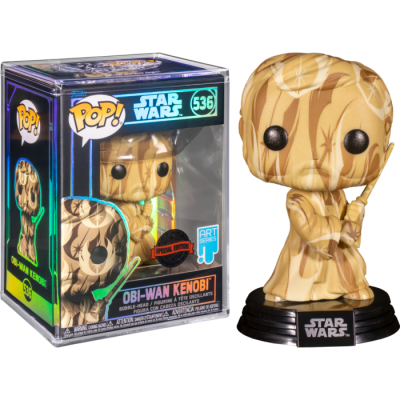 Funko POP! Star Wars: Art Series - Rebel Alliance - Obi-Wan Kenobi - Exclusive - 536