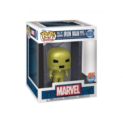 Funko POP! Marvel: Hall of Armor - Iron Man Model 1 - PX Exclusive - Deluxe - 1035