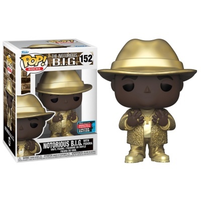 Funko POP! Rocks: Notorious B.I.G with FEDORA - 2022 Fall Convention Exclusive - 152