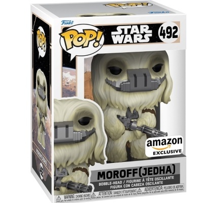 Funko POP! Star Wars: ATG- Moroff Jedha - Amazon Sticker Exclusive - 492