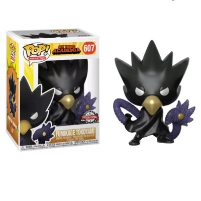 Funko POP! Animation: My Hero Academia - Fumikage Tokoyami - Metallic - Exclusive - 607