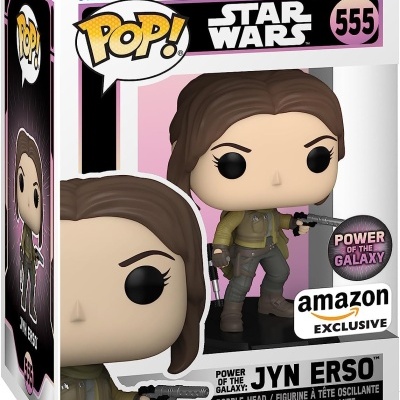 Funko POP! STAR WARS: Powe Of The Galaxy - Jyn Erso - Amazon Exclusive - 555