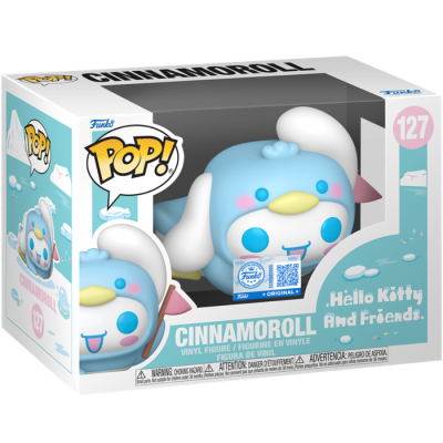 * PRÉ-RESERVA * Funko POP! Hello Kitty & Friends - Cinnamoroll (Penguin) EXCLUSIVE #127