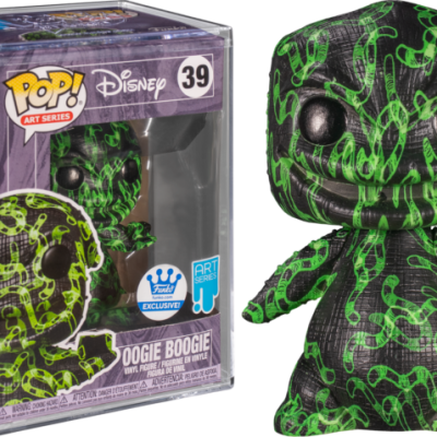 Funko POP! Disney: Art Series - Oogie Boogie - Funko Sticker Exclusive - 39
