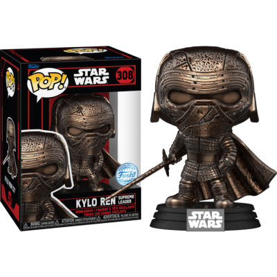 Funko POP! Star Wars: Dark Side - Kylo Ren Supreme Leader - Bronze Metallic - Exclusive - 308
