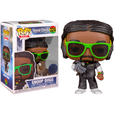 Funko POP! Rocks: Snoop Dogg with Microphone - Exclusive - 324