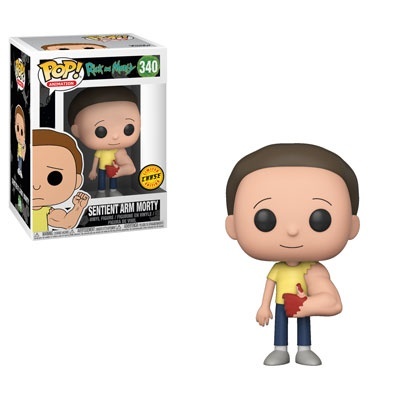 Funko Pop! Animation: Rick & Morty - Sentient Arm Morty - Chase - 340