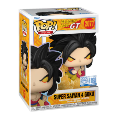 * PRÉ-RESERVA * Funko POP! PLUS DRAGON BALL GT SUPER SAIYAN 4 GOKU  EXCLUSIVE #2077