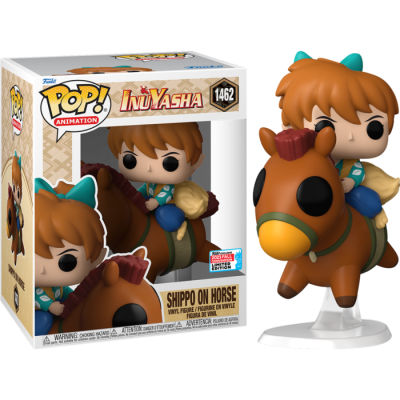 Funko POP! Animation: Inuyasha - Shippo on Horse 6" SuperSized - NYCC 2023 Exclusive - 1462