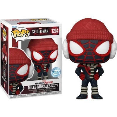 Funko POP! Marvel: Gamerverse - Spider-Man Miles Morales - Miles Morales (Winter Suit) - Exclusive - 1294