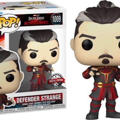 Funko POP! Marvel DOCTOR STRANGE 2 - Defender Strange Metallic Exclusive #1009