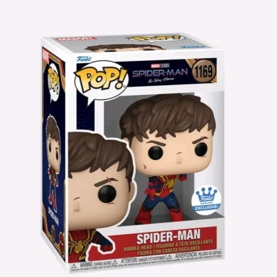 Funko POP! Marvel: Spider-man No Way Home - Spider-Man Unmasked Tom Holland - Exclusive - 1169