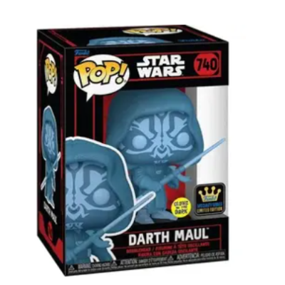 Funko POP! Star Wars: Darth Maul (Holo) - GITD - Speciality Series Exclusive - 740