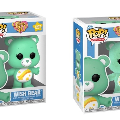 Funko POP! Animation : Care Bears - 40th Anniversary - Wish Bear - Chase Bundle - 1207