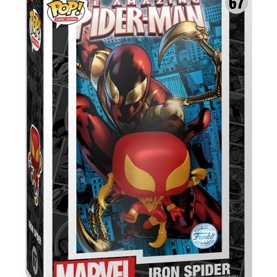 Funko POP! Comic Covers: The Amazing Spider-Man - Iron Spider #63 (Exclusive)