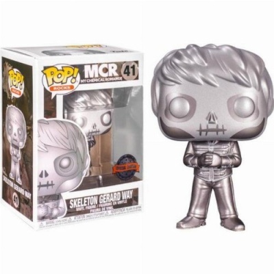 Funko POP! Rocks My Chemical Romance - Skeleton Gerard Way Platinum Exclusive #41