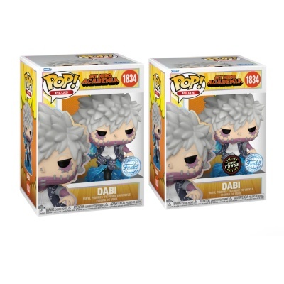 Funko POP! PLUSAnimation My Hero Academia DABI Speciality Series Exclusive #1834 CHASE BUNDLE