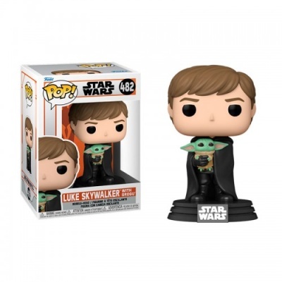 Funko POP! Star Wars: The Mandalorian - Luke with Child - 482