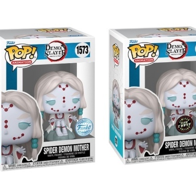 Funko POP! Animation: DEMON SLAYER - SPIDER DEMON MOTHER - Exclusive and CHASE Bundle - 1573
