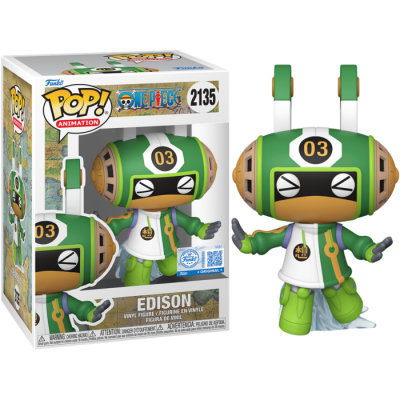 * PRÉ-RESERVA * Funko POP! One Piece - Edison EXCLUSIVE #2135