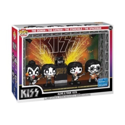 Funko POP Moments DLX: KISS - Alive II 1978 - Exclusive