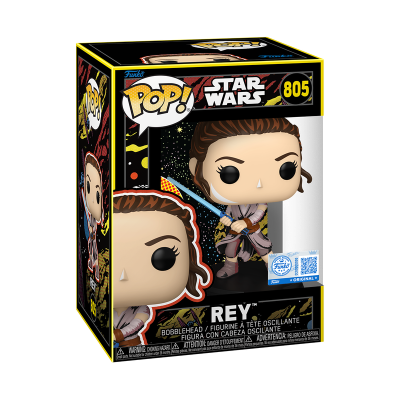 * PRÉ-RESERVA * Funko POP! Star Wars Rey (Retro) EXCLUSIVE #805