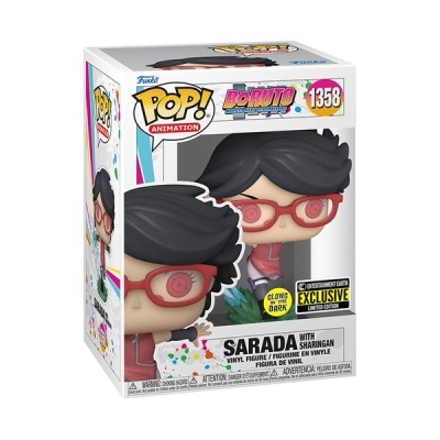 Funko POP! Animation: Naruto Boruto - Sarada with Sharingan - GITD - Exclusive - 1358