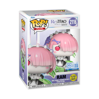 * PRÉ-RESERVA * Funko POP! Animation Re:ZERO Starting Life in Another World Ram GITD EXCLUSIVE #2116
