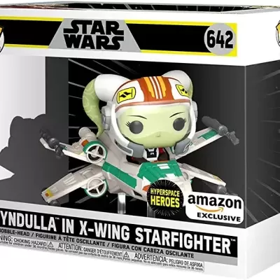 Funko Pop! Ride Super Deluxe: Star Wars Rebels - Hera in X-Wing - Amazon Sticker Exclusive - 642