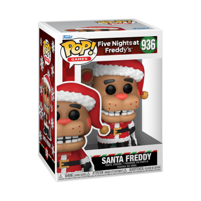 Funko POP! Games: FIVE NIGHTS AT FREDDY'S - Santa Freddy - 936