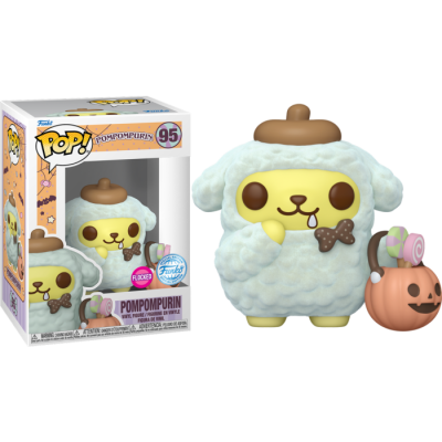 Funko POP! Sanrio - Pompompurin Halloween - Flocked - Exclusive - 95