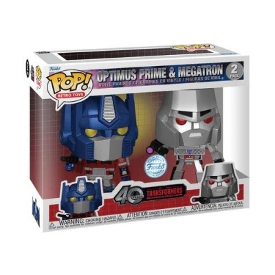 Funko POP! Movies: Transformers - Optimus Prime & Megatron 2-Pack - Exclusive
