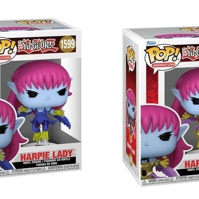 Funko POP! Animation: Yu-Gi-Oh! - Harpie Lady - Common & Chase Bundle - 1599