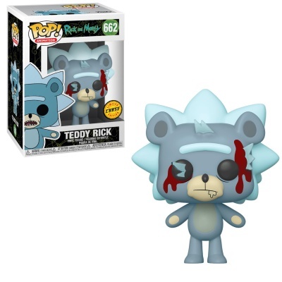Funko Pop! Animation: Rick & Morty - Teddy Rick Bloodied - Chase - 662