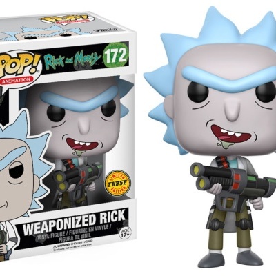 Funko Pop! Animation: Rick & Morty - Weaponized Rick - Chase - 172