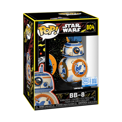 * PRÉ-RESERVA * Funko POP! Star Wars BB-8 (Retro) EXCLUSIVE #804