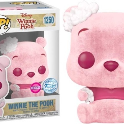 Funko POP! Disney - Cherry Blossom Winnie the Pooh - Flocked - Exclusive - 1250