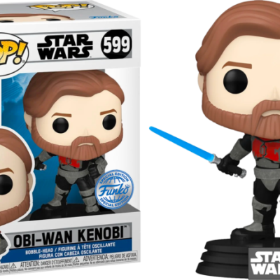Funko Pop! Star Wars: Clone Wars - Obi-Wan Kenobi - Exclusive - 599