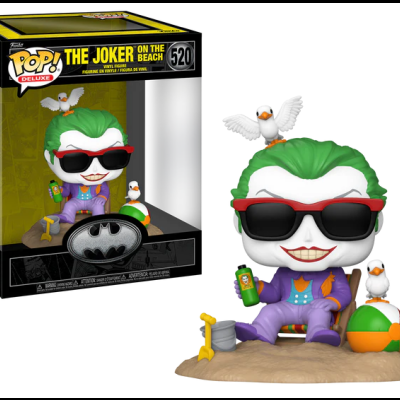 Funko POP! Heroes: Deluxe - BATMAN 85TH - The Joker on the beach - 520