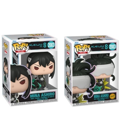 Funko POP! PLUS KAIJU NO.8 Mina Ashiro #2083 CHASE BUNDLE