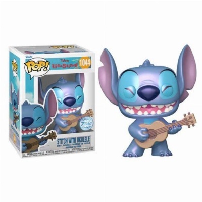 Funko POP! Disney: Lilo & Stitch - Stitch with Ukelele (Pearl) Exclusive #1044