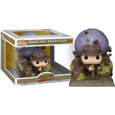 Funko POP! Moment Movies: Indiana Jones Boulder Escape - 1360