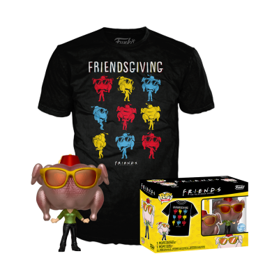 Funko POP! Television: Friends - Monica with Turkey - Metallic - Exclusive - M