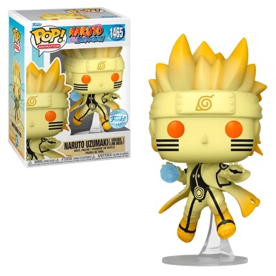 Funko POP! Animation: Naruto Shippuden - Naruto Uzumaki (Kurama Link Mode) - Exclusive - 1465