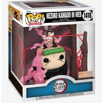 Funko POP! Animation: Demon Slayer - Kimetsu no Yaiba - Nezuko Kamado in Web - GITD - BoxLunch Exclusive - 1418