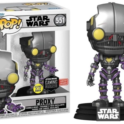 Funko POP! Star Wars: The Force Unleashed - Proxy - GITD - Star Wars Exclusive - 551