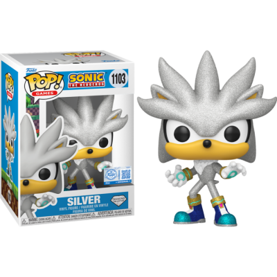 Funko POP! Sonic The Hedgehog - Silver Diamond Glitter - EXCLUSIVE #1103