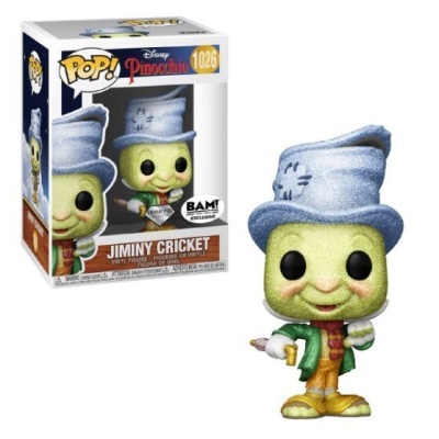 * PRE RESERVA* Funko POP! Disney: PINOCCHIO - Jiminy - Diamond - Exclusive - 1026