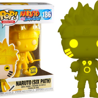 Funko POP! Animation: Naruto Shippuden - Naruto Six Path Yellow - GITD - Exclusive - 186