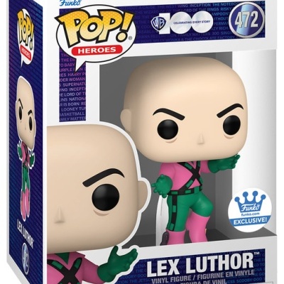 Funko POP! Heroes: Warner Bros 100th - Lex Luthor - Funko Sticker Exclusive - 472